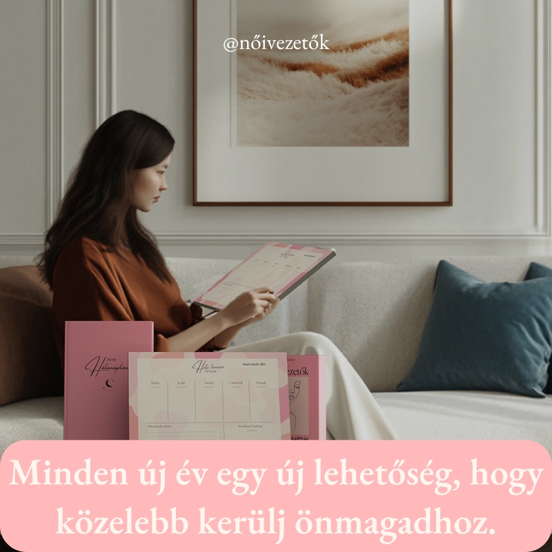 "Minden új év egy új lehetőség, hogy közelebb kerülj önmagadhoz."