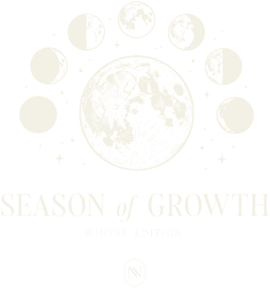 Season of Growth Winter Edition: holdfázisok, felirat és NV monogram
